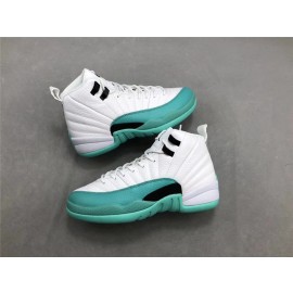Air Jordans 12 Light Aqua Sneakers